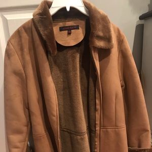 Ann Taylor suede coat